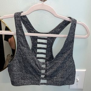 Victoria Secret Pink Sports Athletic Bra Grey